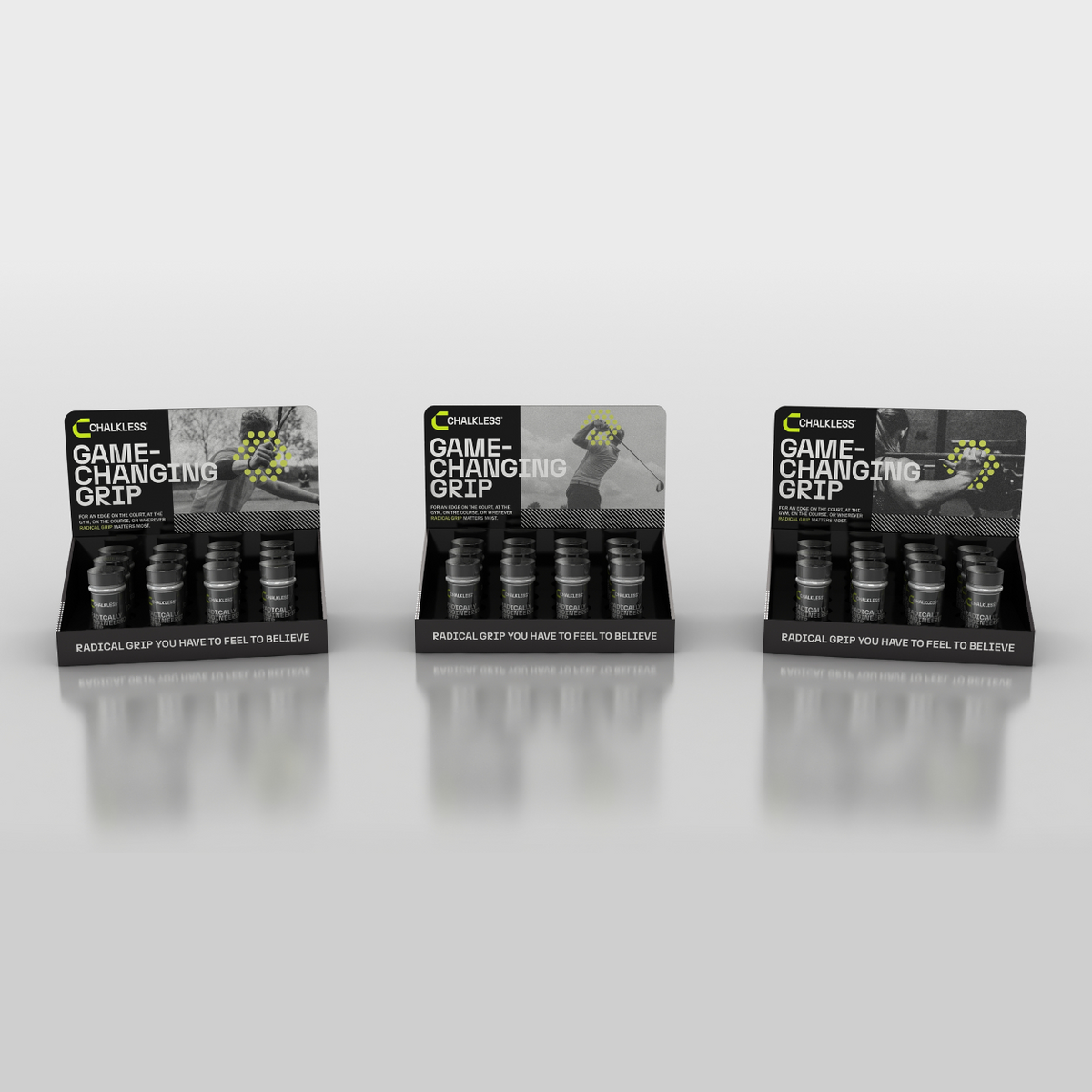 Chalkless 12 Bottle Display